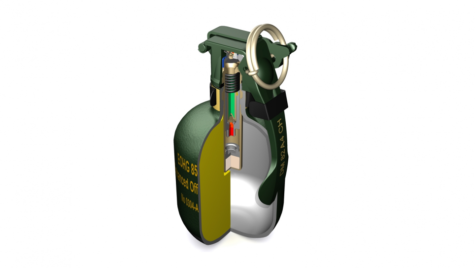 Enhanced Offensive Hand Grenade 85