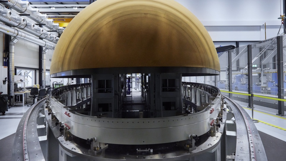 RUAG_Space_Emmen_Nutzlastverkleidung_vorne