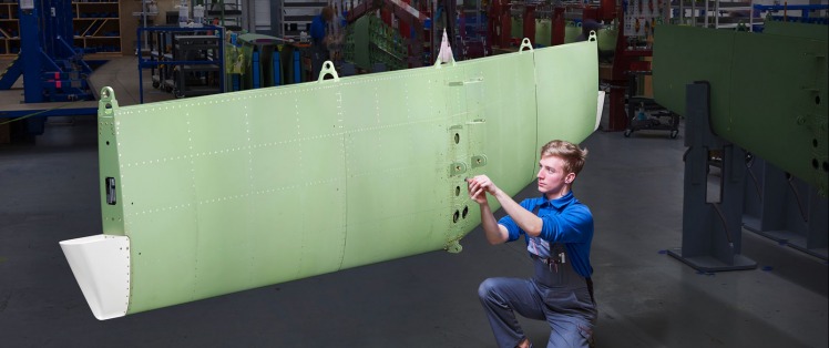 Assembling Horizontal Stabilizer