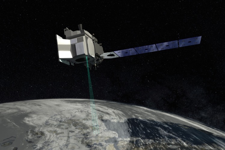 As the leading space supplier, RUAG Space produced navigation receivers and payload adapter for NASA’s satellite ICESat-2. Copyright: NASA.